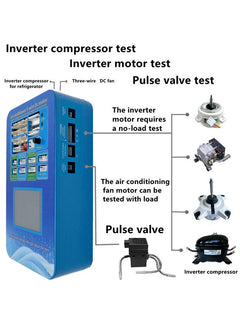 Refrigeration Tester for Air Conditioner DC Fan Inverter Compressor & AC Expansion Valve Refrigerator DC Fan Detector Tool