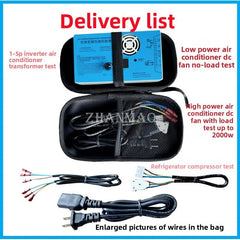 Dr Inverter Amateur - Detector de compresor de aire acondicionado de frecuencia Variable, tablero de detección de ventilador de CC de aire acondicionado, compresor de refrigerador