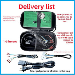 Dr Inverter Amateur - Detector de compresor de aire acondicionado de frecuencia Variable, tablero de detección de ventilador de CC de aire acondicionado, compresor de refrigerador