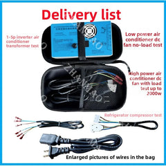 Dr Inverter Amateur - Detector de compresor de aire acondicionado de frecuencia Variable, tablero de detección de ventilador de CC de aire acondicionado, compresor de refrigerador