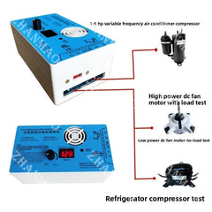 Dr Inverter Amateur - Detector de compresor de aire acondicionado de frecuencia Variable, tablero de detección de ventilador de CC de aire acondicionado, compresor de refrigerador