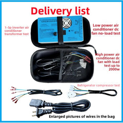 Dr Inverter Amateur - Detector de compresor de aire acondicionado de frecuencia Variable, tablero de detección de ventilador de CC de aire acondicionado, compresor de refrigerador